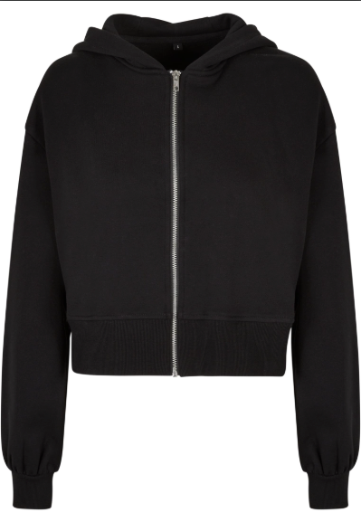 Just Glows Short Oversized Zip Jacket