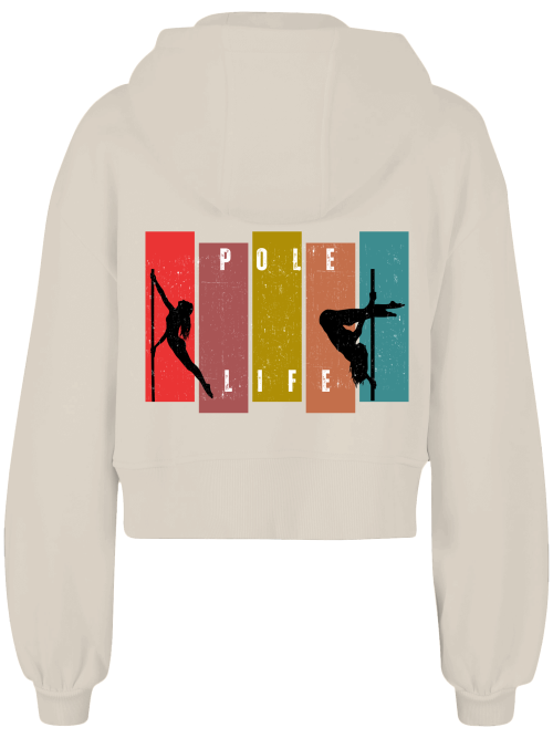 Pole Life Short Oversized Zip Jacket