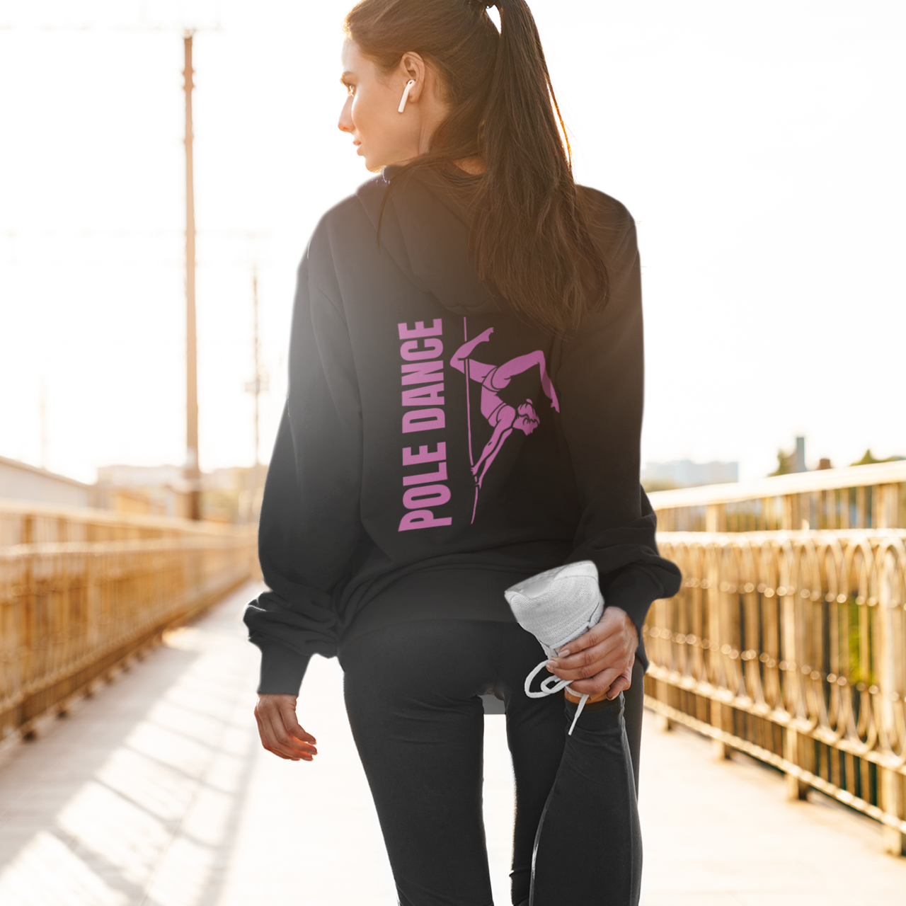 Pole Dance Hoodie Back