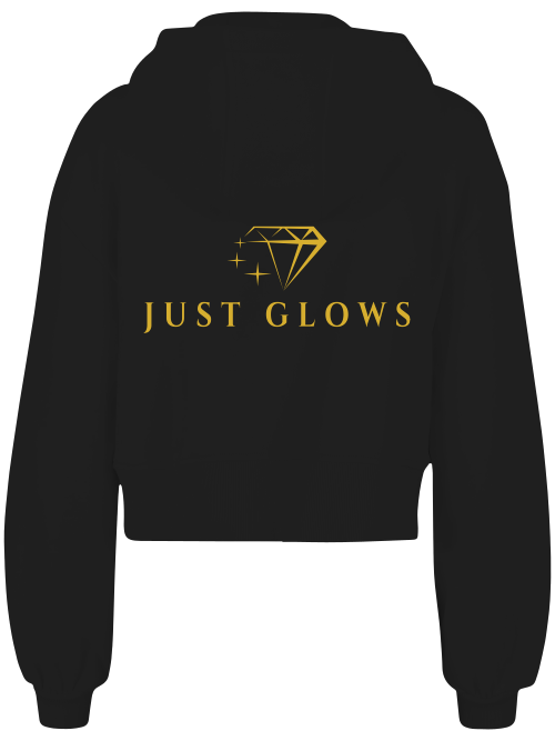 Just Glows Short Oversized Zip Jacket