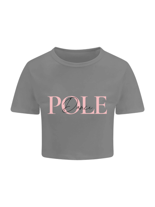 Pole Dance Cropped T-Shirt