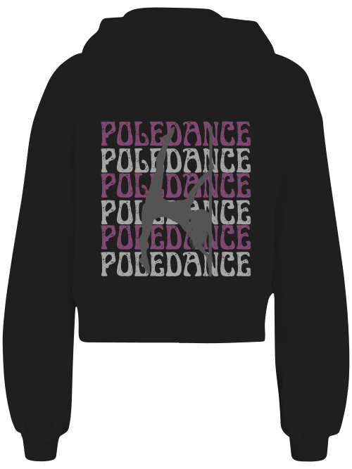 Pole Dance Short Oversized Zip Jacket