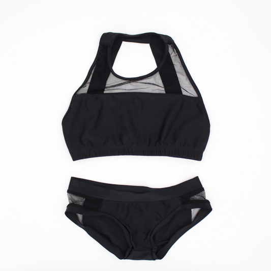 RAD Set Schwarz - Top Gr. L / Short Gr. M