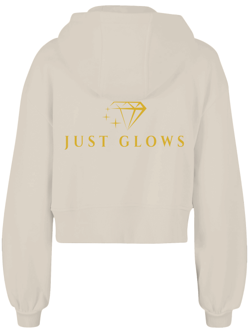 Just Glows Short Oversized Zip Jacket