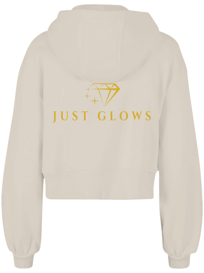 Just Glows Short Oversized Zip Jacket